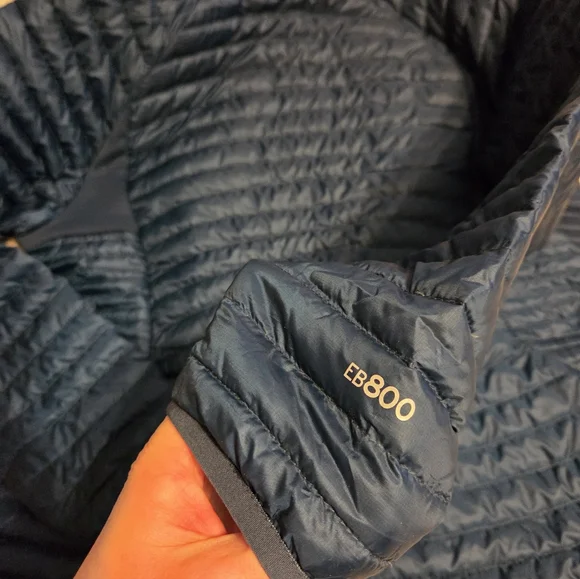 Eddie Bauer Microtherm Down Hooded Womens Jacket - Picture 4 of 11